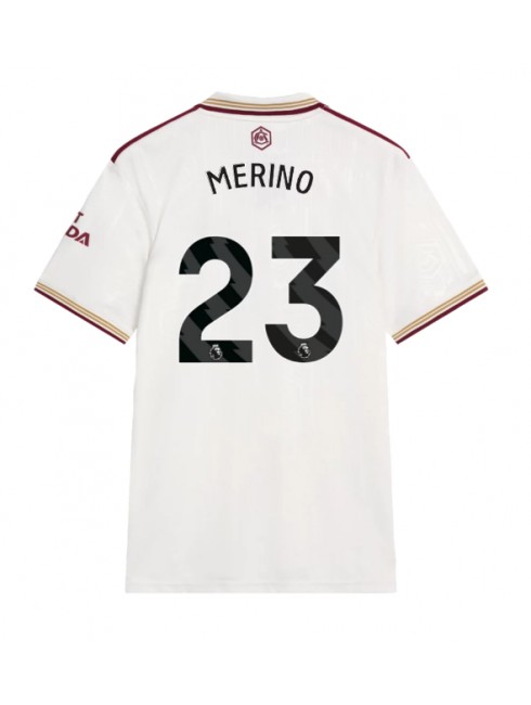 Billige Arsenal Mikel Merino #23 Tredjedrakt 2025-26 Kortermet Billige Arsenal Mikel Merino #23 Tredjedrakt 2025-26 Kortermet